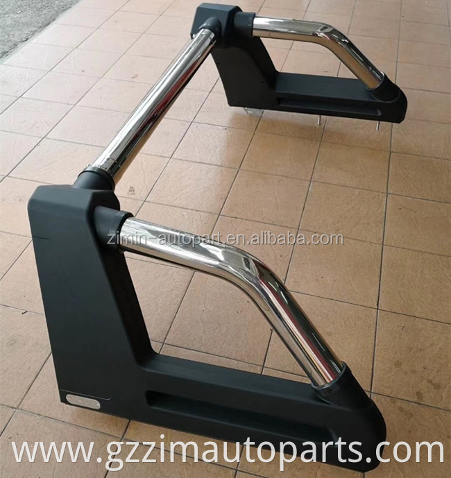 Newest 4x4 pick up Orginal ABS style black/ silver Roll Bar For Hilux Revo 2021 with/without light